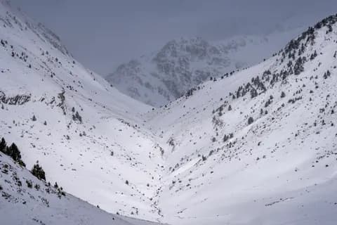 Vall nevada a Andorra