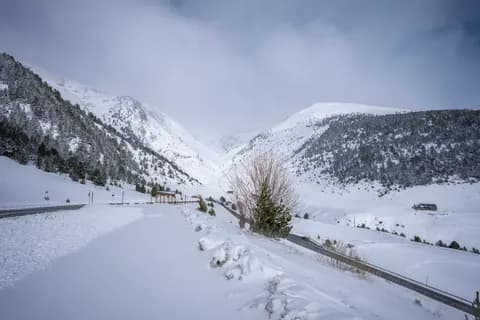 Val nevada a Canillo